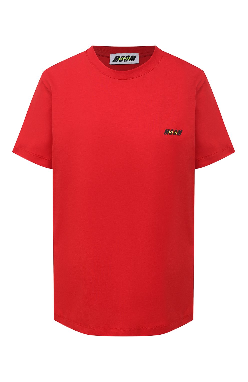  Хлопковая футболка MSGM, арт. 2945MDM18 207648, фото 1