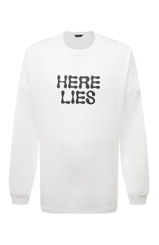 Хлопковый лонгслив Tee Library