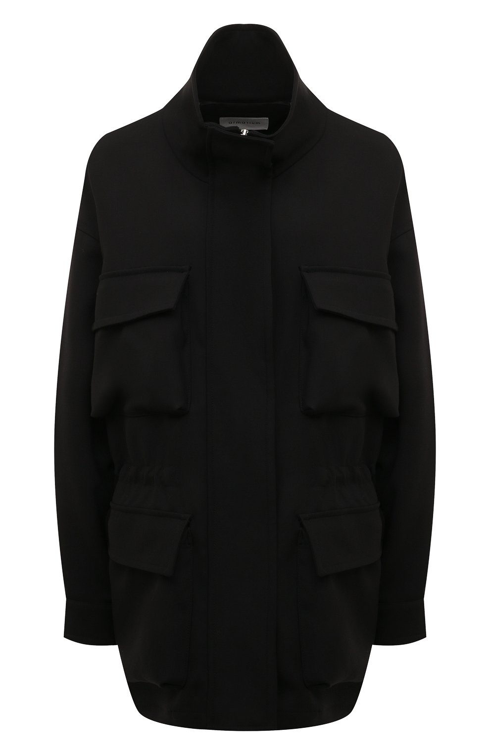 Шерстяная куртка ARMARIUM черного цвета по цене 243500 руб., арт. ARMFWJ011/W012, фото 1 Шерстяная куртка ARMARIUM, арт. ARMFWJ011/W012, фото 1