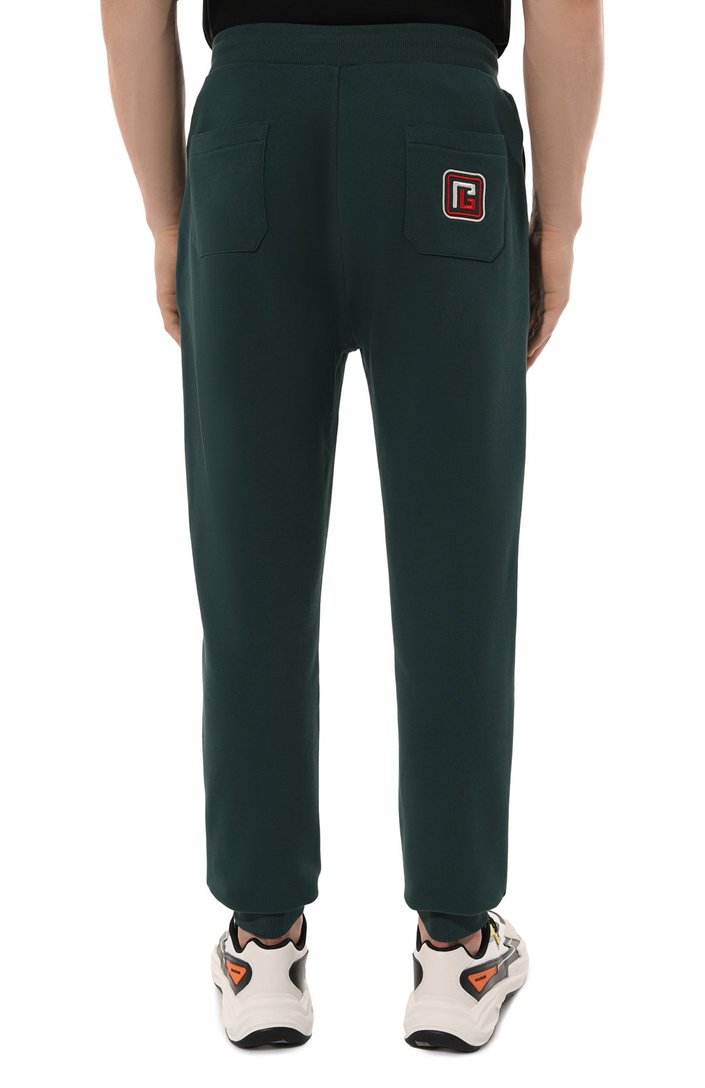 Хлопковые джоггеры BALMAIN, арт. BH10B270/BC43, фото 4