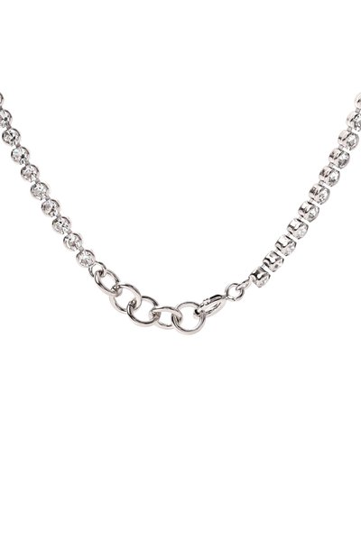 Колье DRIES VAN NOTEN серебряного цвета по цене 59850 руб., арт. 018272/0063, фото 4 Колье DRIES VAN NOTEN, арт. 018272/0063, фото 4
