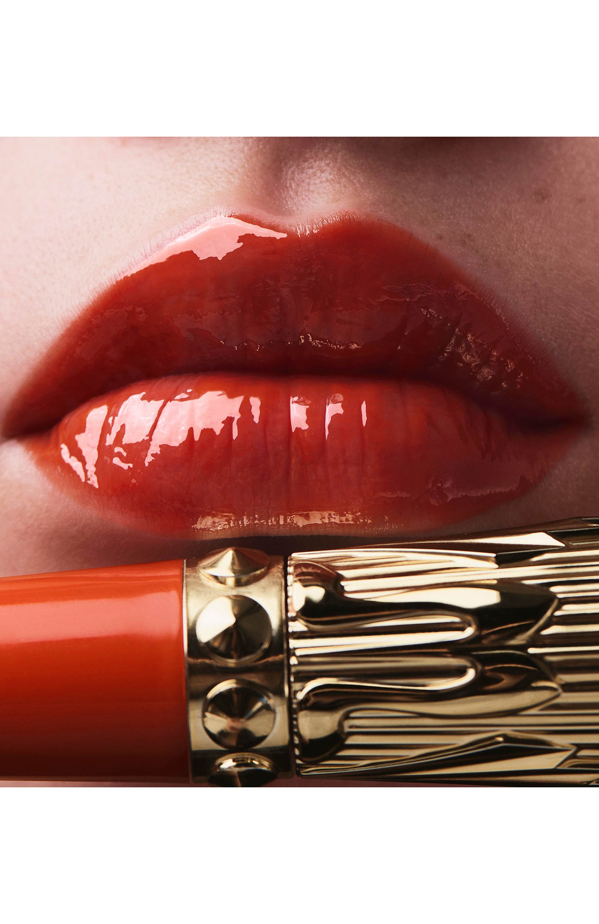 Блеск для губ rouge stiletto vinyl gloss, оттенок torrid peach 530v  CHRISTIAN LOUBOUTIN, арт. 8435415089692, фото 6