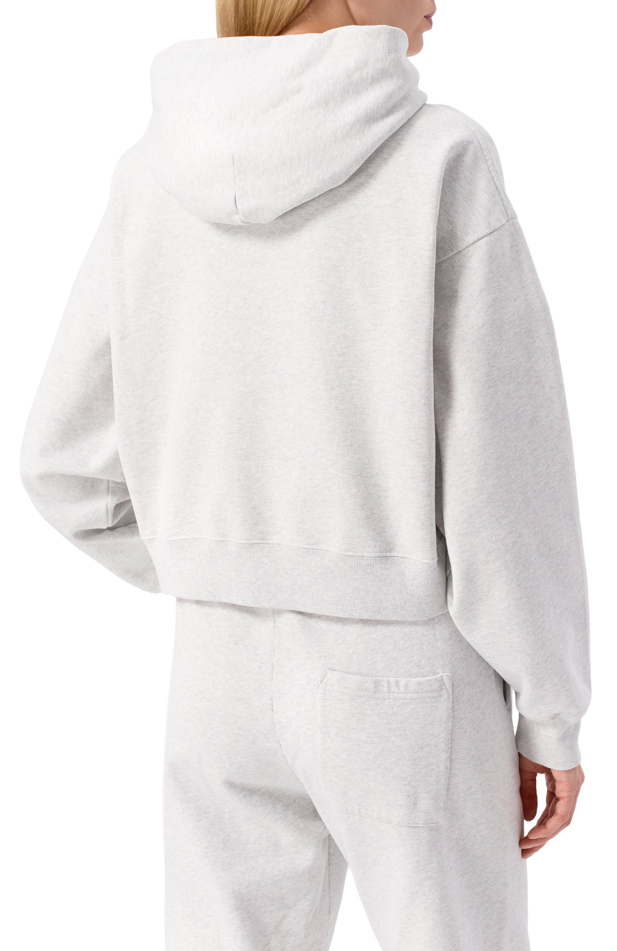 Хлопковое худи SPORTY AND RICH, арт. ST074508243GY03, фото 4