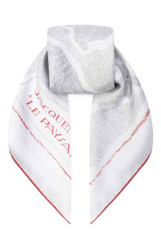 Шелковый платок Jacquemus 25HACU00824/AW00263 Серый 25HACU00824/AW00263