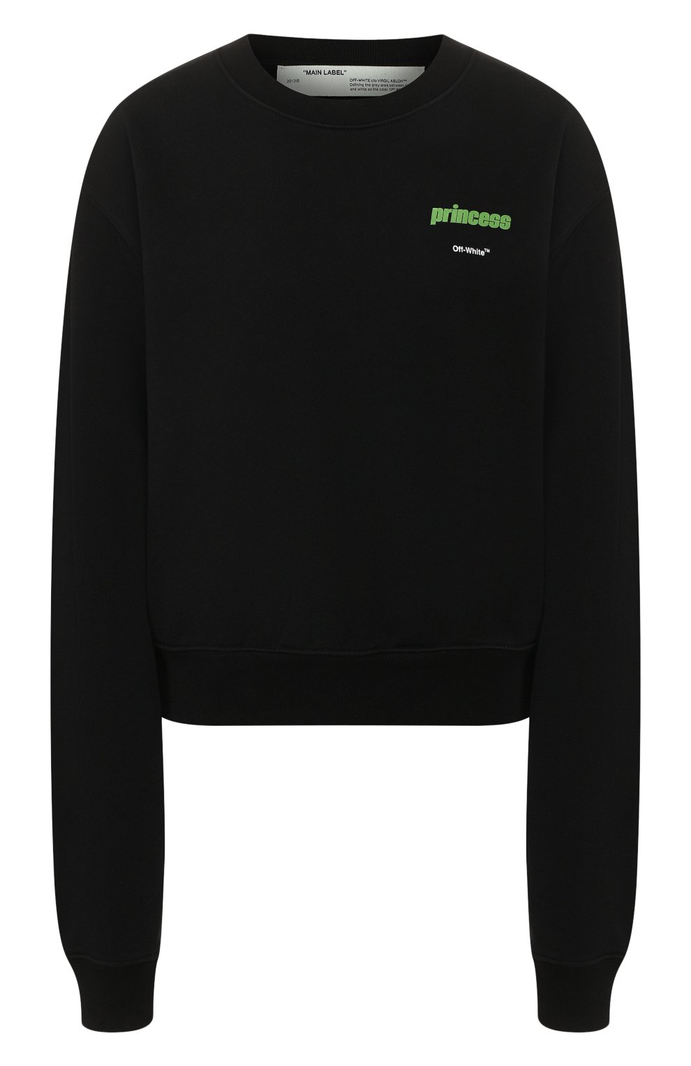Хлопковый свитшот OFF-WHITE, арт. 0WBA026R200031011041, фото 1