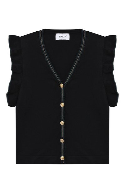 Хлопковый жилет ALETTA, арт. AKF000795/4A-8A, фото 1