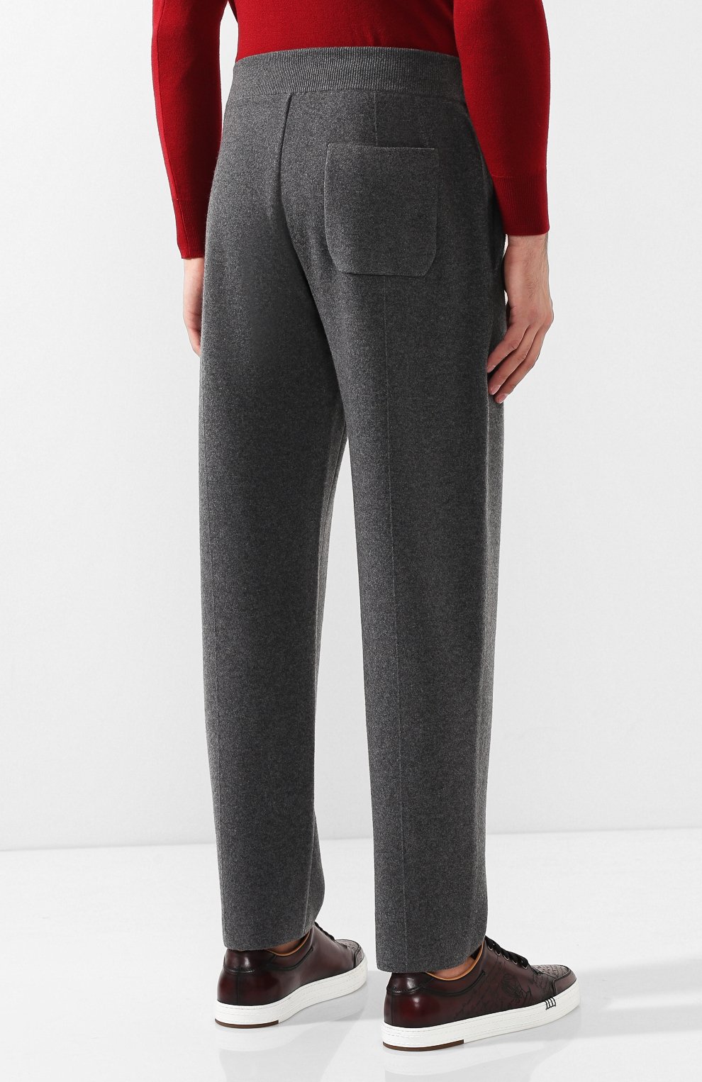 Брюки из смеси кашемира и шерсти BERLUTI, арт. R14KTL24-001, фото 4