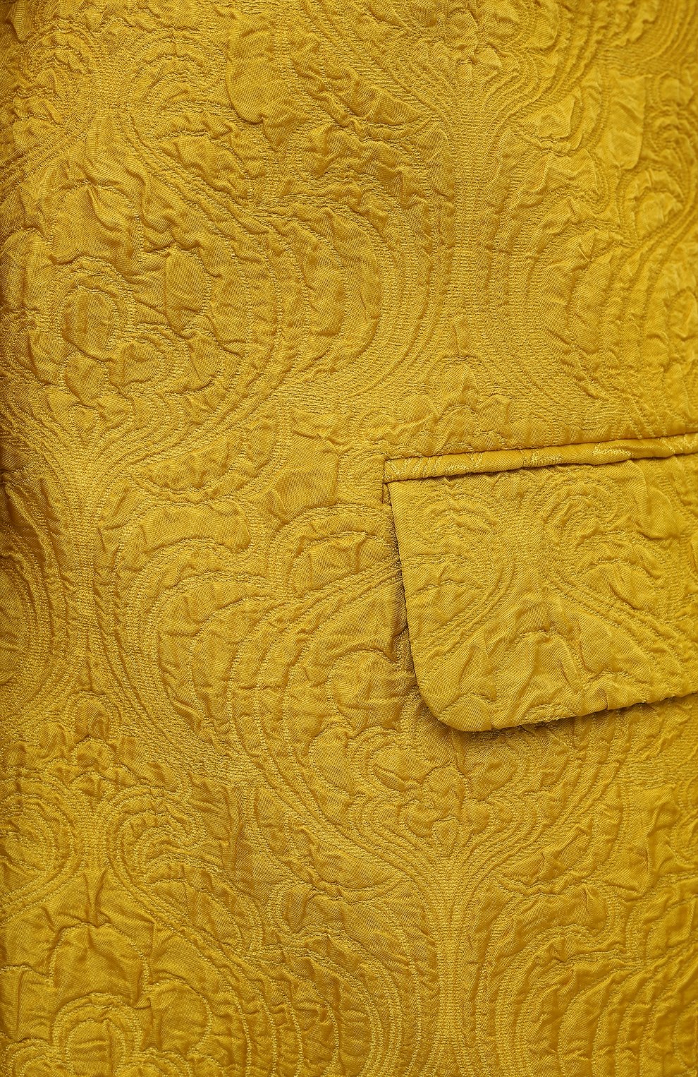 Жакет DRIES VAN NOTEN желтого цвета по цене 144500 руб., арт. 221-030428-4146, фото 5 Жакет DRIES VAN NOTEN, арт. 221-030428-4146, фото 5