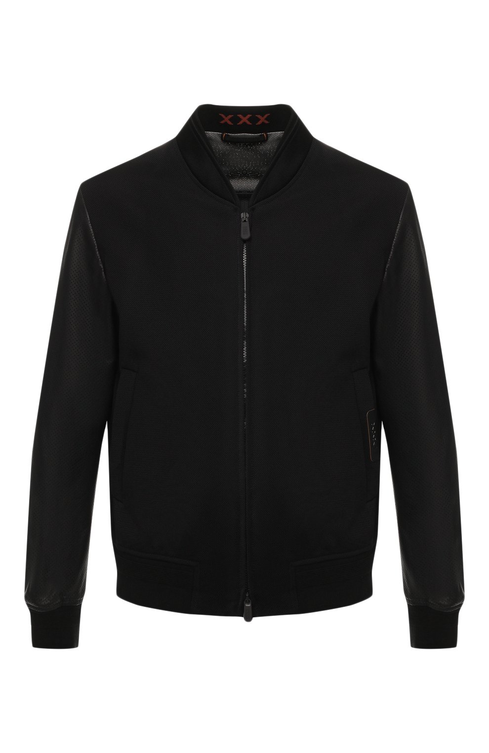 Бомбер с кожаными рукавами ZEGNA, арт. CSCIB2/5S113, фото 1