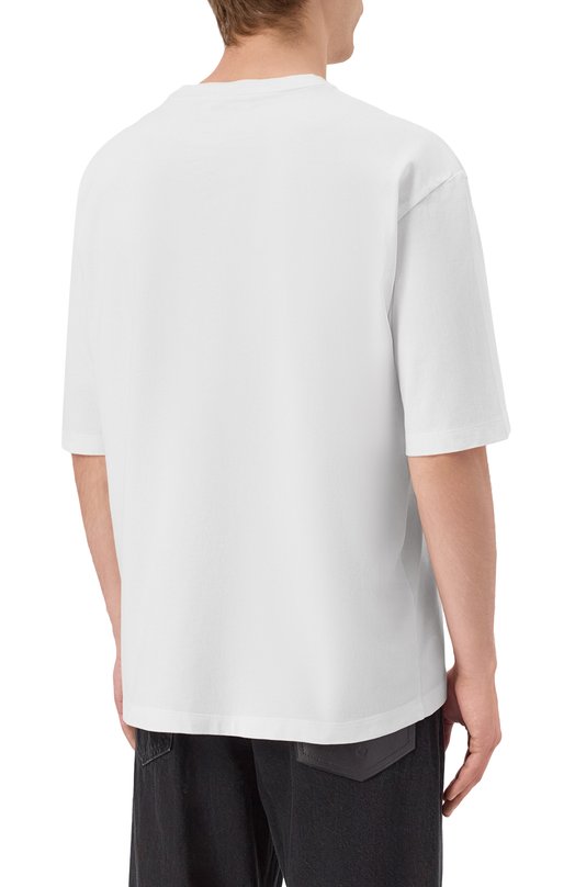 Хлопковая футболка Dsquared2 S74GD1467/S24583 Белый  S74GD1467/S24583 Фото 4