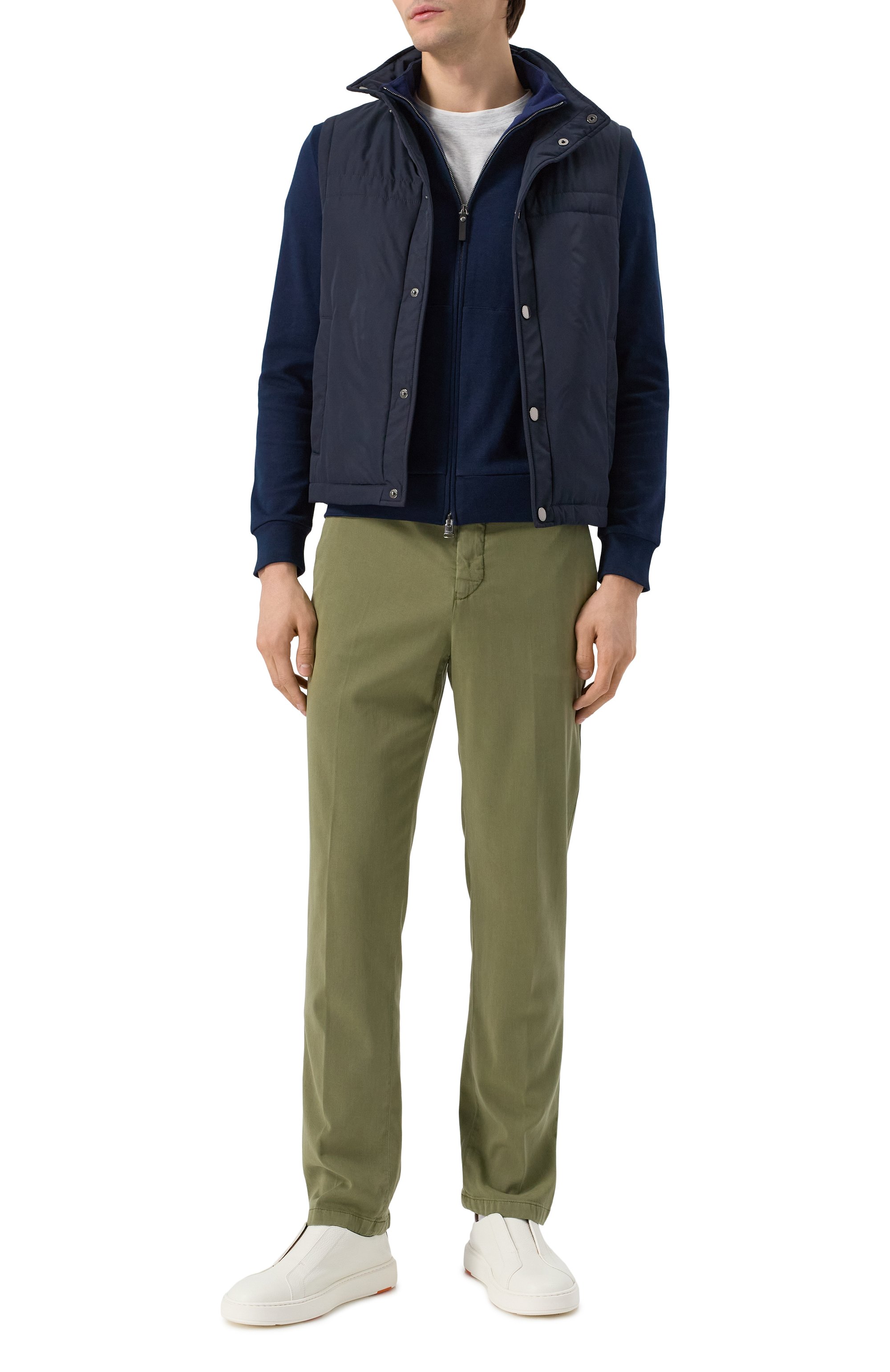 Хлопковая толстовка CANALI, арт. T0854U/MJ02137, фото 2