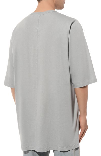 Хлопковая футболка RICK OWENS, арт. RU02D6274/JA, фото 4