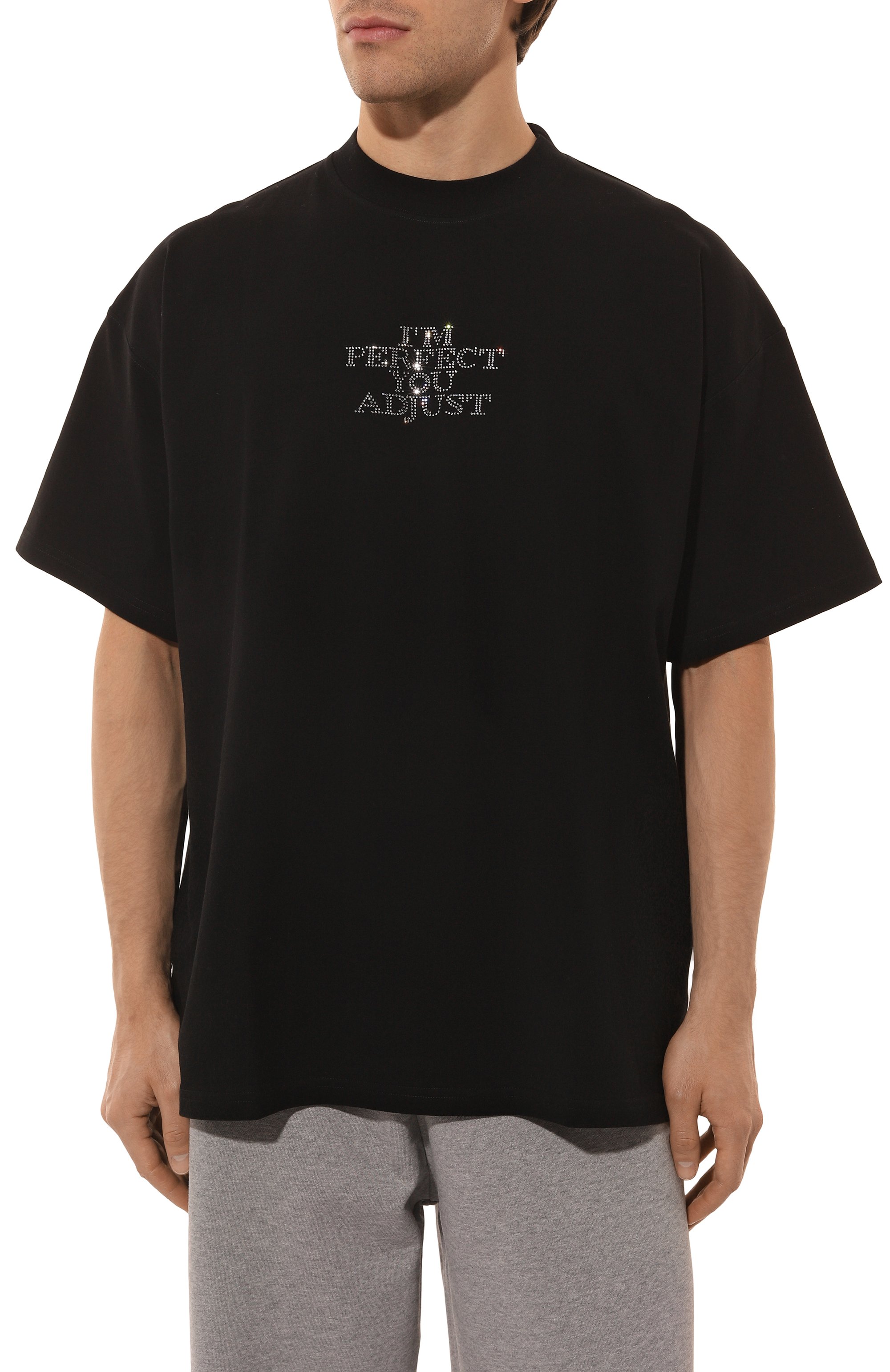 Хлопковая футболка VETEMENTS, арт. UA66TR680B, фото 6