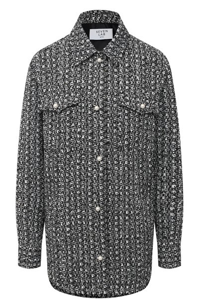 Женская рубашка SEVEN LAB, арт. SP20 tw black