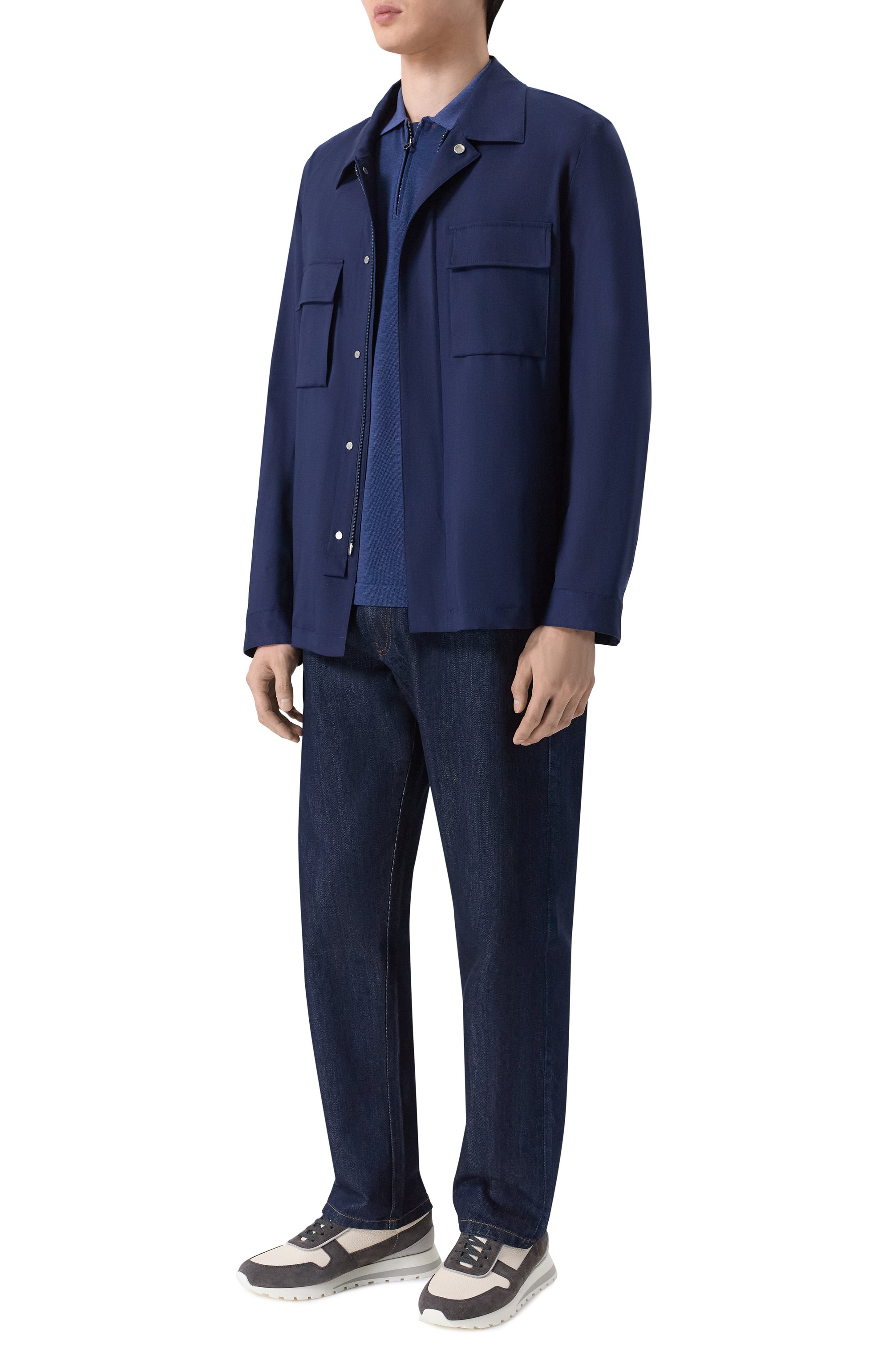 Поло из хлопка и шелка STEFANO RICCI, арт. K919078P31/T26101, фото 2