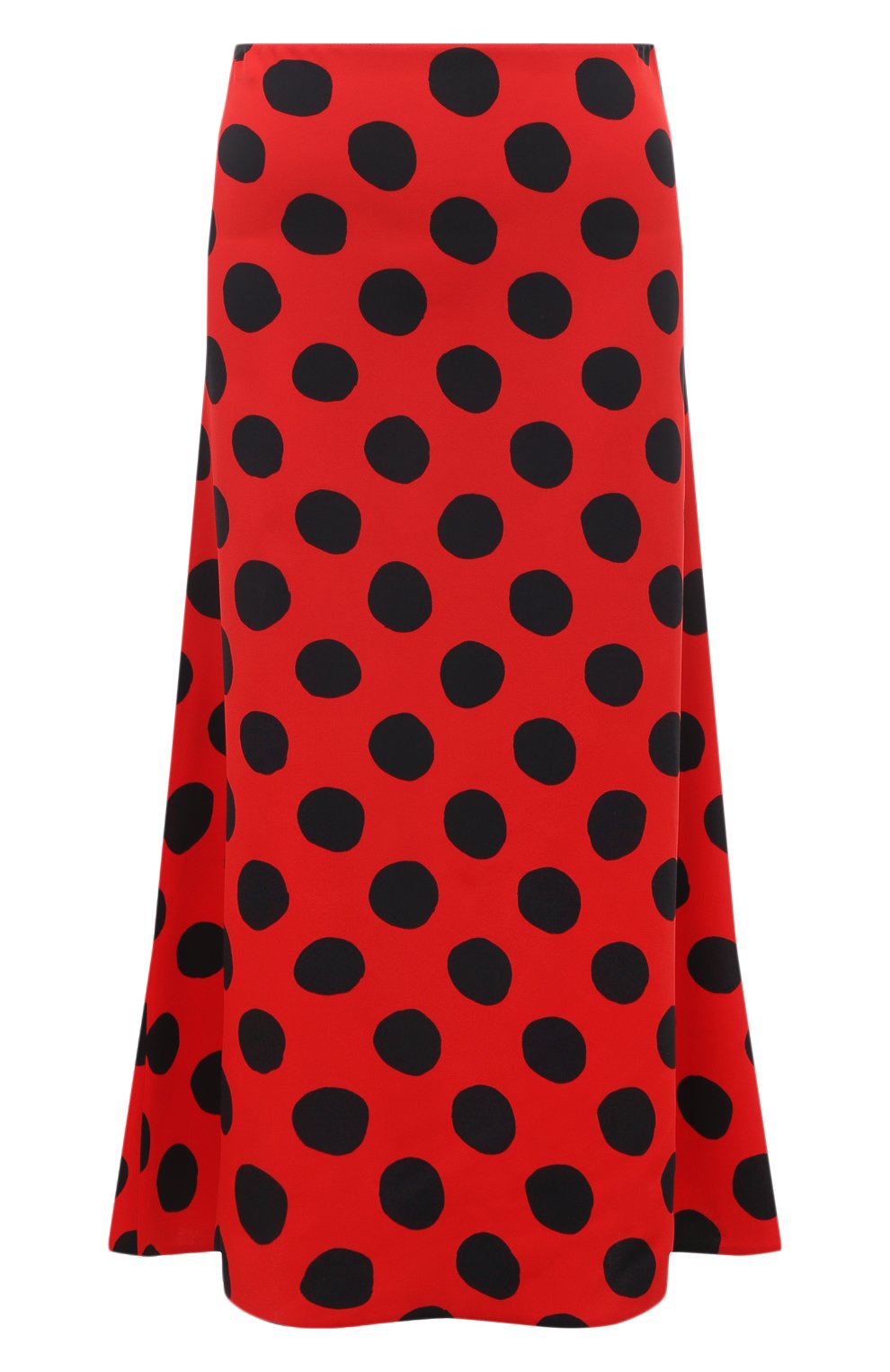 Юбка из вискозы MARNI красного цвета по цене 87550 руб., арт. G0MA0567A0/UTV996, фото 1 Юбка из вискозы MARNI, арт. G0MA0567A0/UTV996, фото 1