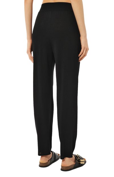 Брюки из шелка и вискозы FREEAGE черного цвета по цене 40040 руб., арт. W23.PT042.6070.900, фото 4 Брюки из шелка и вискозы FREEAGE, арт. W23.PT042.6070.900, фото 4