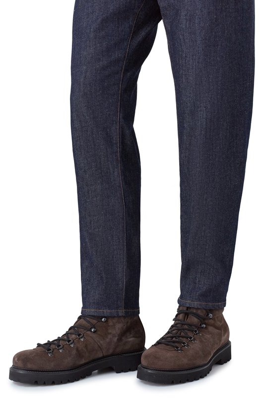 Замшевые ботинки St. Moritz Mille 885 SM0RITZ G0 RAIN_SM0RITM G0 RAIN Коричневый  SM0RITZ G0 RAIN_SM0RITM G0 RAIN Фото 3