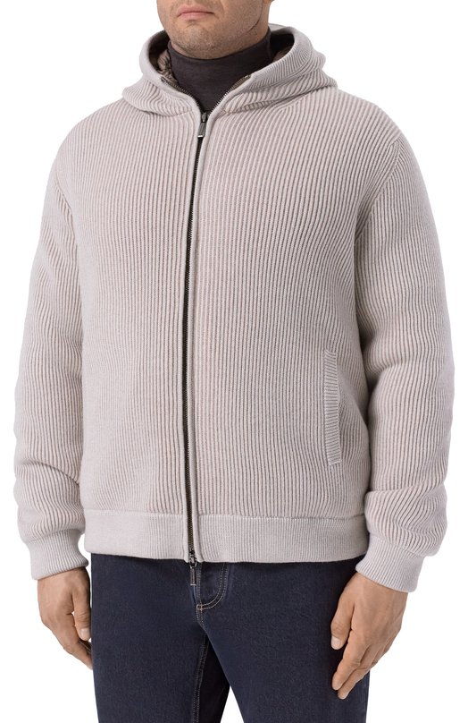 Шерстяной бомбер Misone-CW1 Moorer MIS0NE/CW1 Серый  MIS0NE/CW1 Фото 3