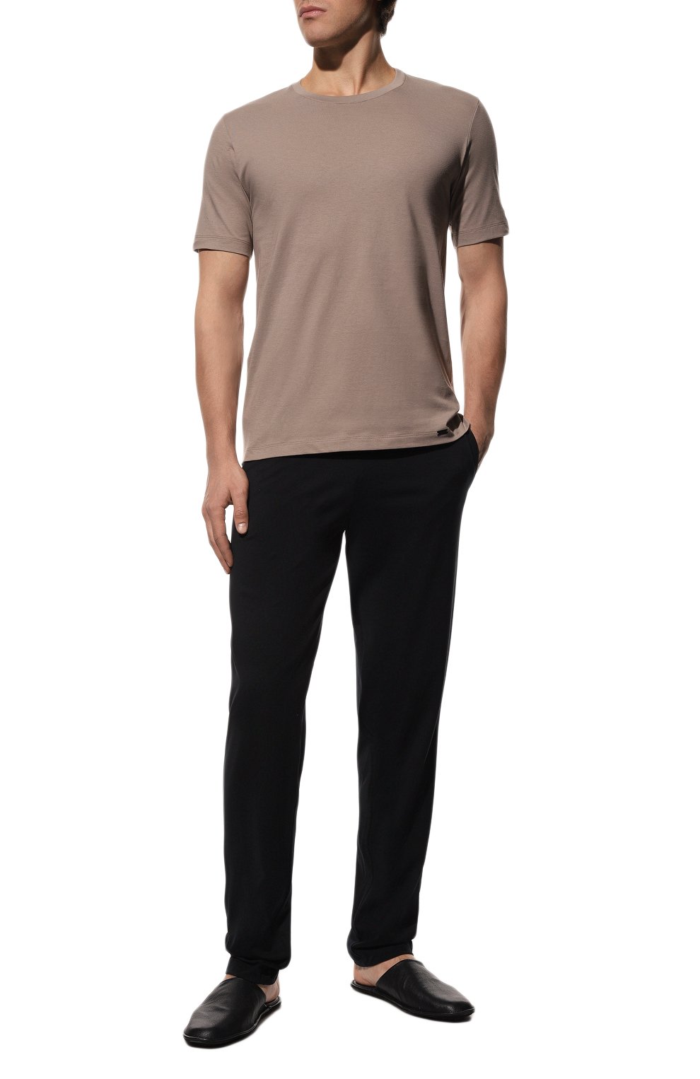 Хлопковая футболка HANRO, арт. 075050., фото 2