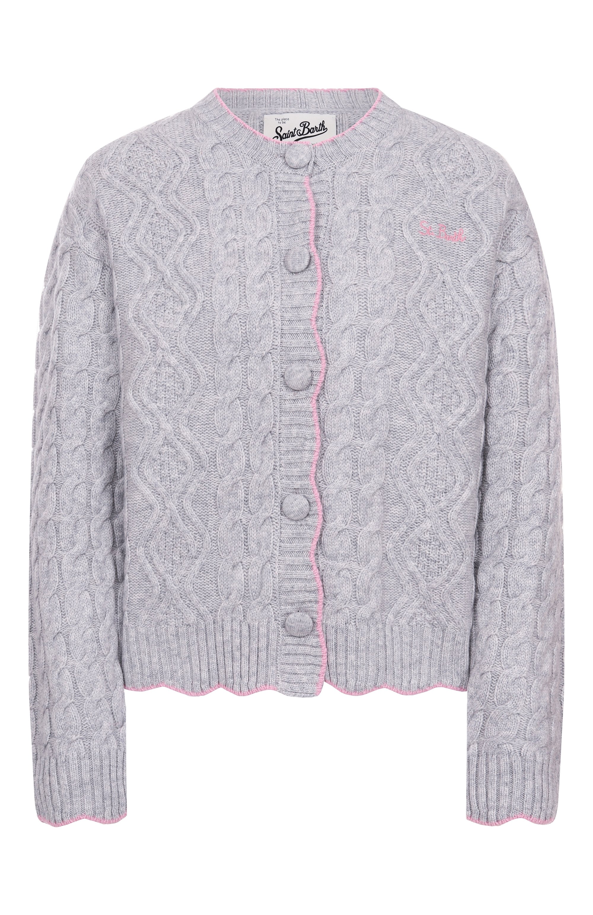 Кардиган из шерсти и вискозы MC2 SAINT BARTH, арт. MLE002-01226I/MALLERY, фото 1