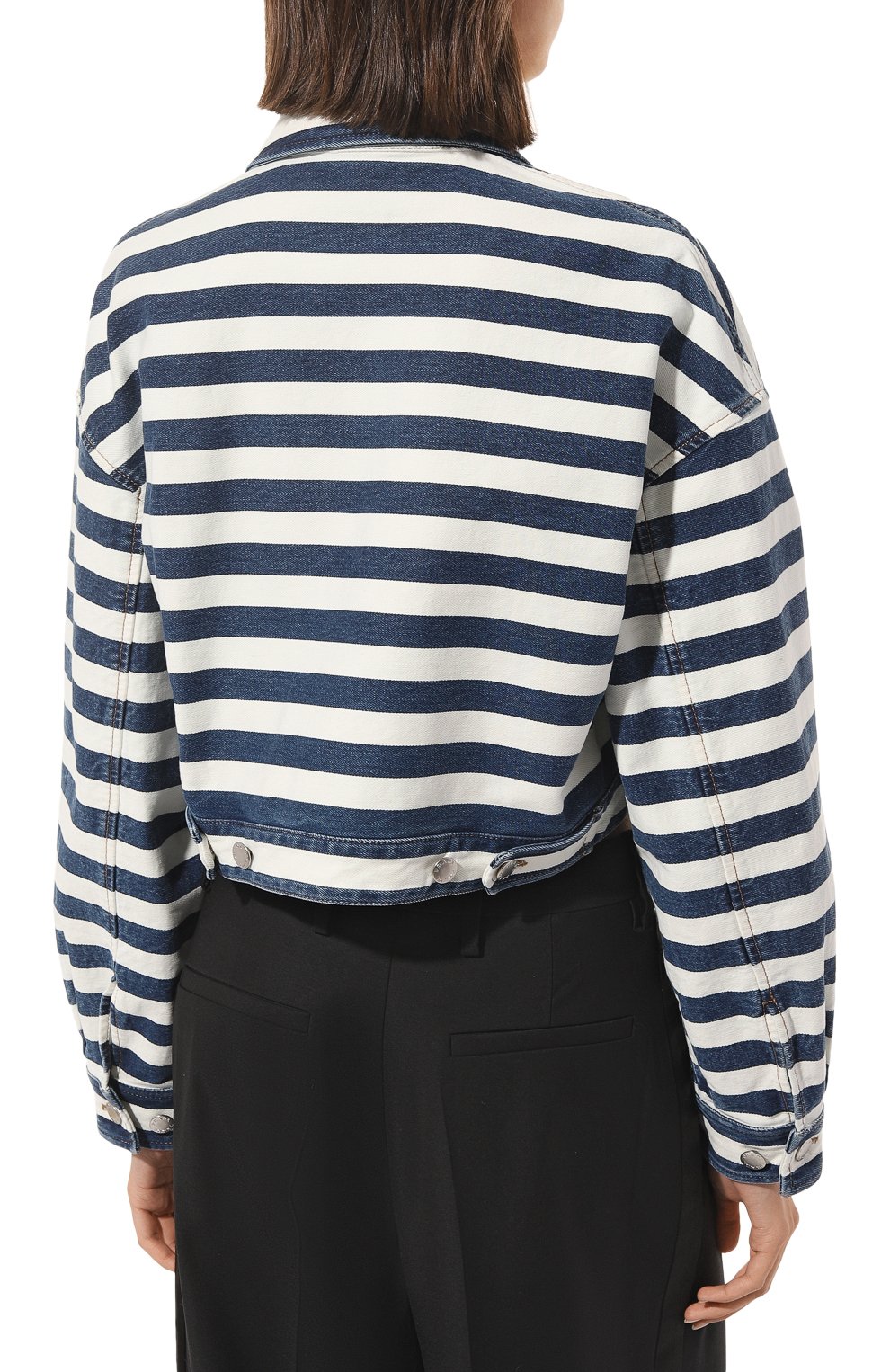 Джинсовая куртка PRADA, арт. GFB288-10G2-F0008-221, фото 4