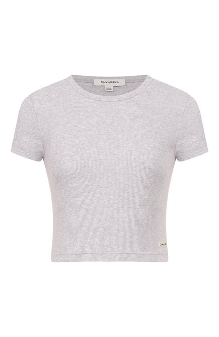 Женская хлопковая футболка SPORTY AND RICH, арт. T011374326GY03