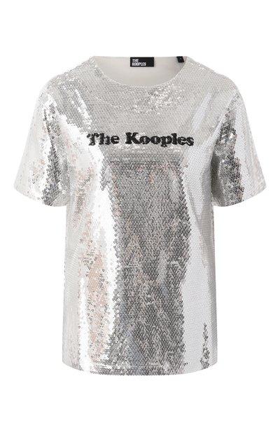 Женская футболка с отделкой пайетками THE KOOPLES, арт. FTSC29036K