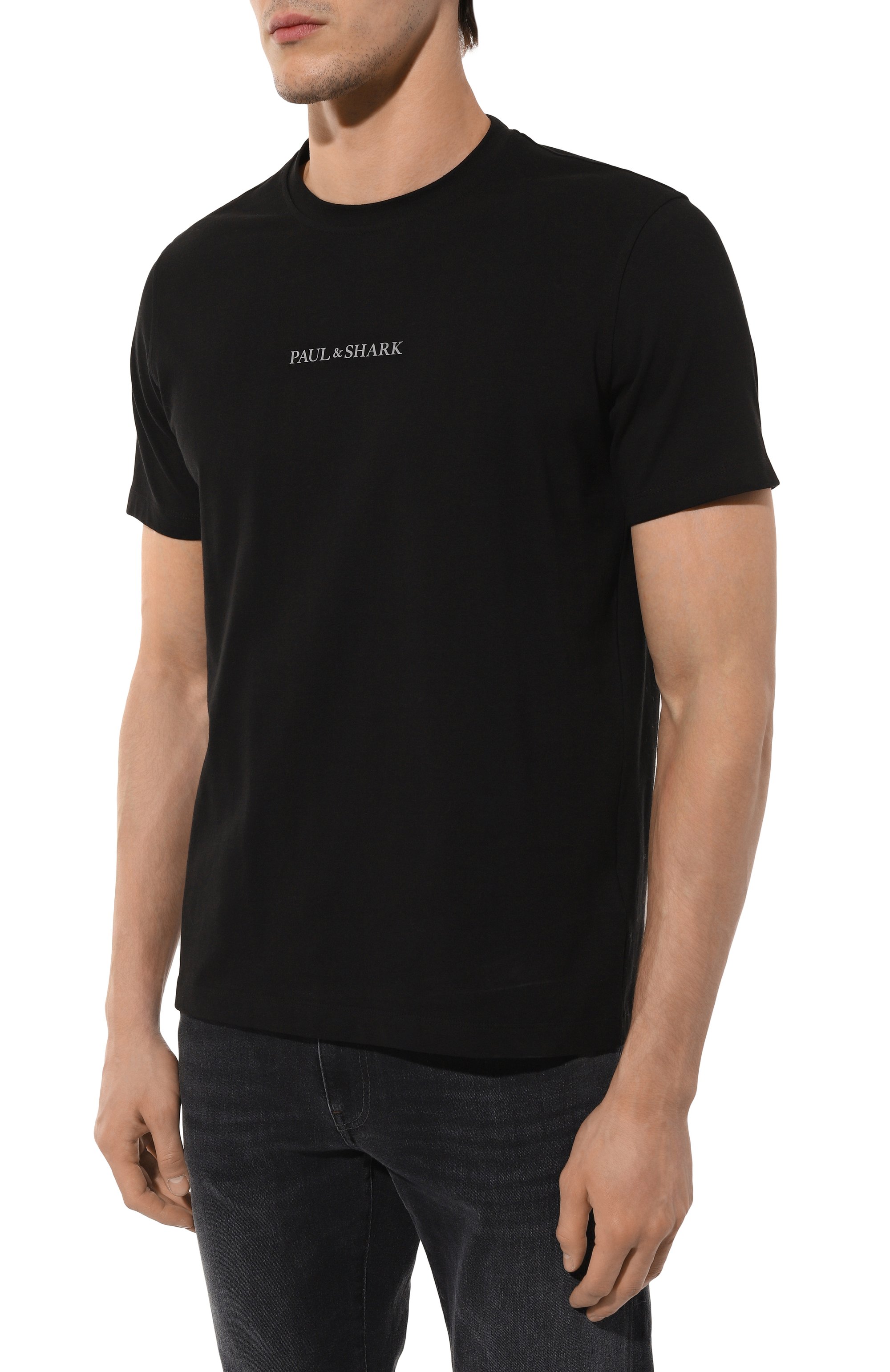 Хлопковая футболка PAUL&SHARK, арт. 25411088, фото 3