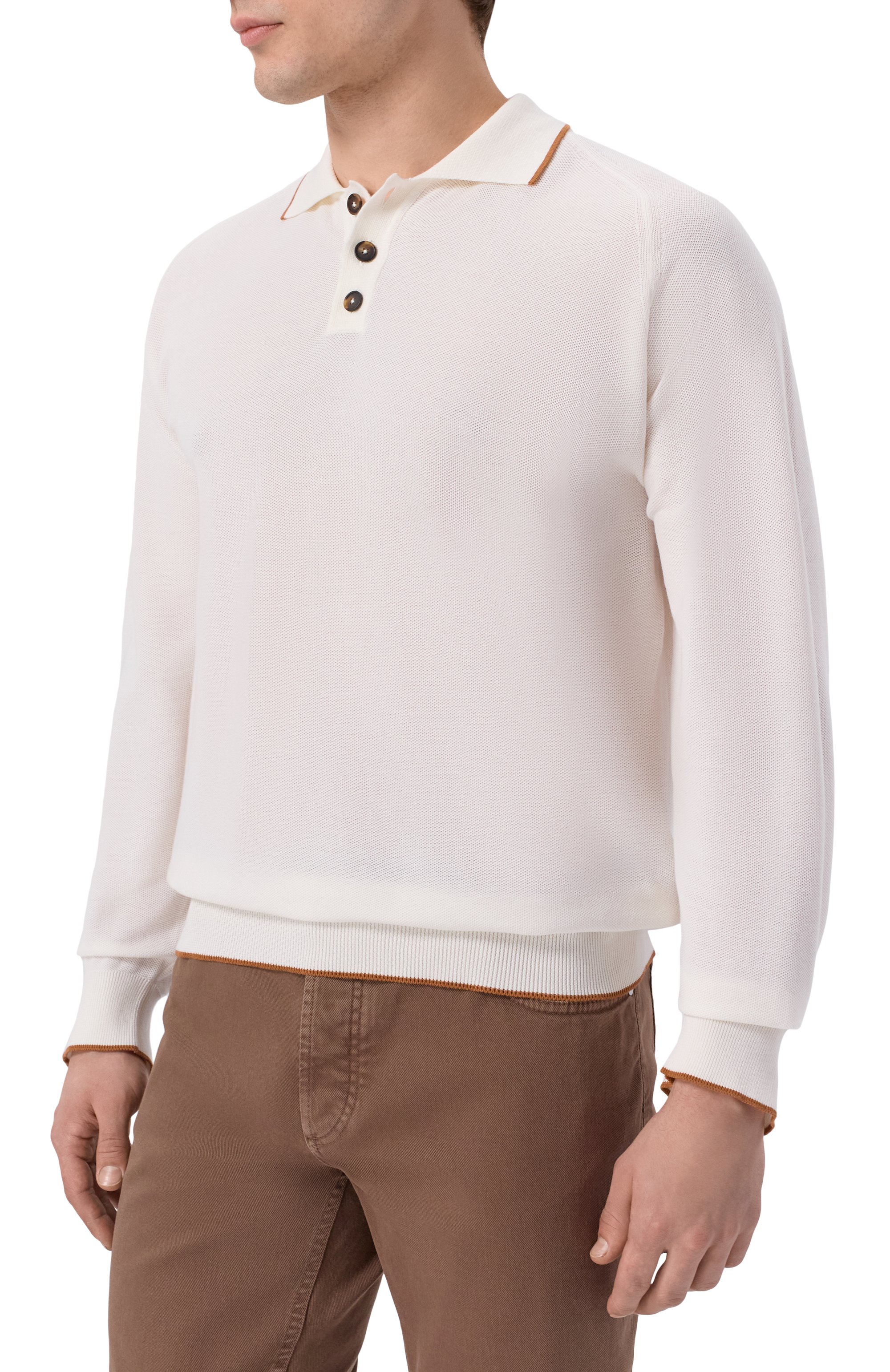 Хлопковое поло KITON, арт. UMM0761, фото 3