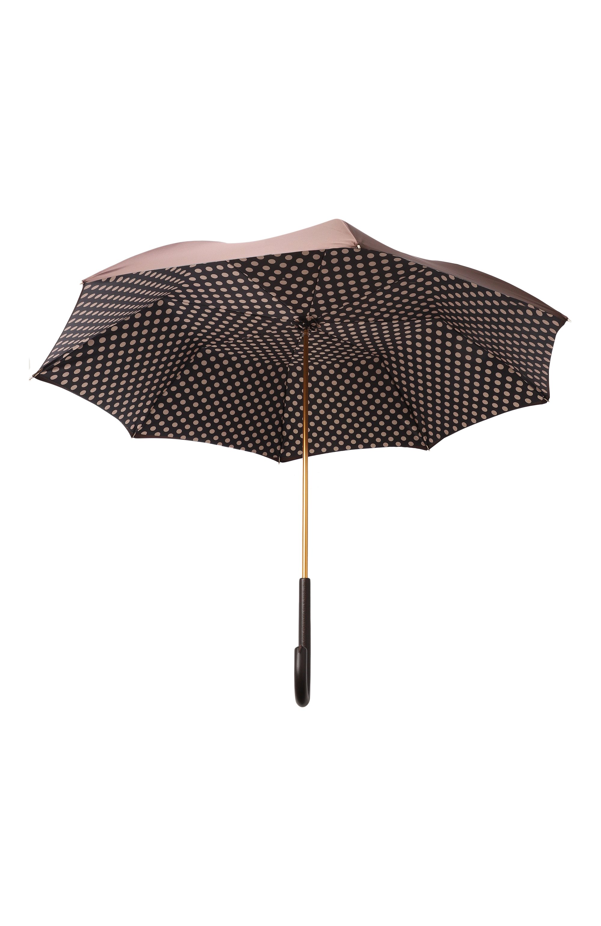 Зонт-трость PASOTTI OMBRELLI коричневого цвета по цене 34300 руб., арт. 0MITD0 189/55874/164, фото 2 Зонт-трость PASOTTI OMBRELLI, арт. 0MITD0 189/55874/164, фото 2