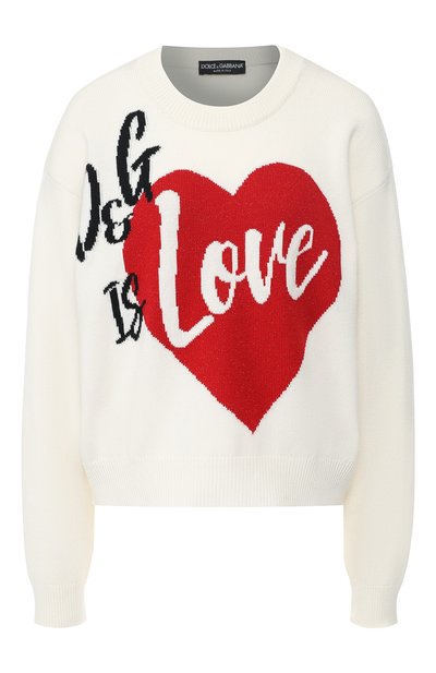 Женский кашемировый пуловер DOLCE & GABBANA, арт. FX364T/JAWLI
