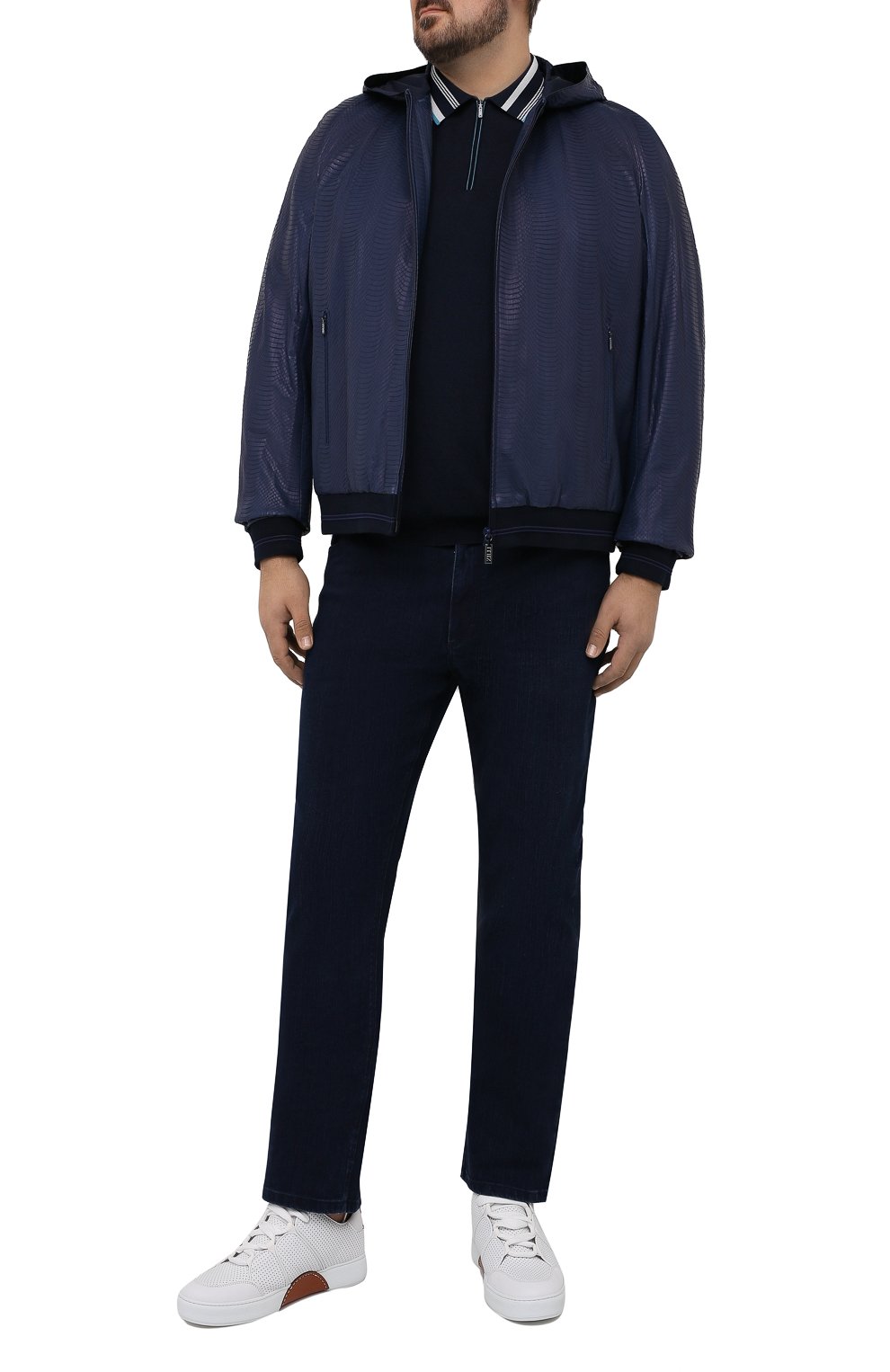 Кожаный бомбер ZILLI, арт. MAT-PLAYM-01339/0001/62-68, фото 2