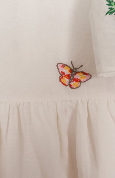 Платье изо льна и хлопка STELLA MCCARTNEY, арт. TW1E11, фото 3