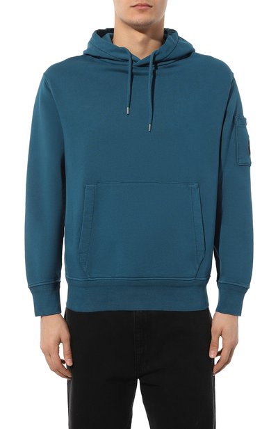 Хлопковое худи C.P. COMPANY, арт. 16CMSS099A110044R, фото 3