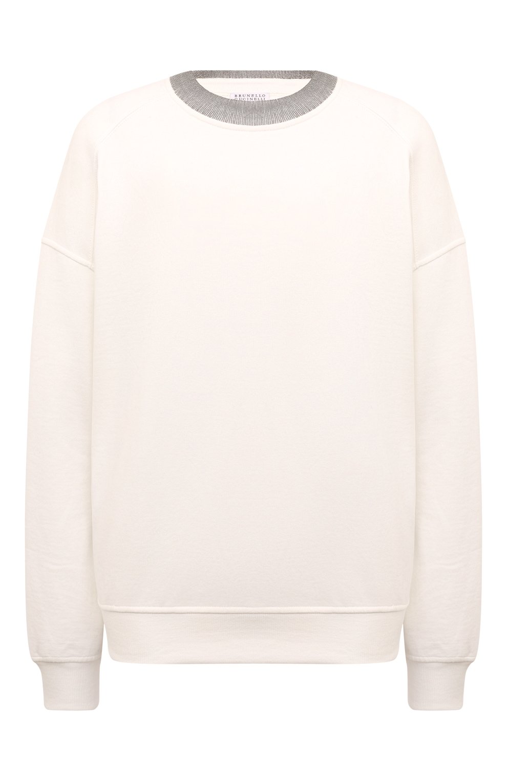 Хлопковый свитшот BRUNELLO CUCINELLI, ар�т. MN05NHR310, фото 1