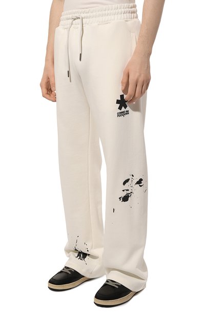 Хлопковые брюки COMME DES FUCKDOWN, арт. CFABM01323, фото 3