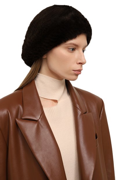 Берет из меха норки VICTORIA KUSENKOVA, арт. 010250004068, фото 2