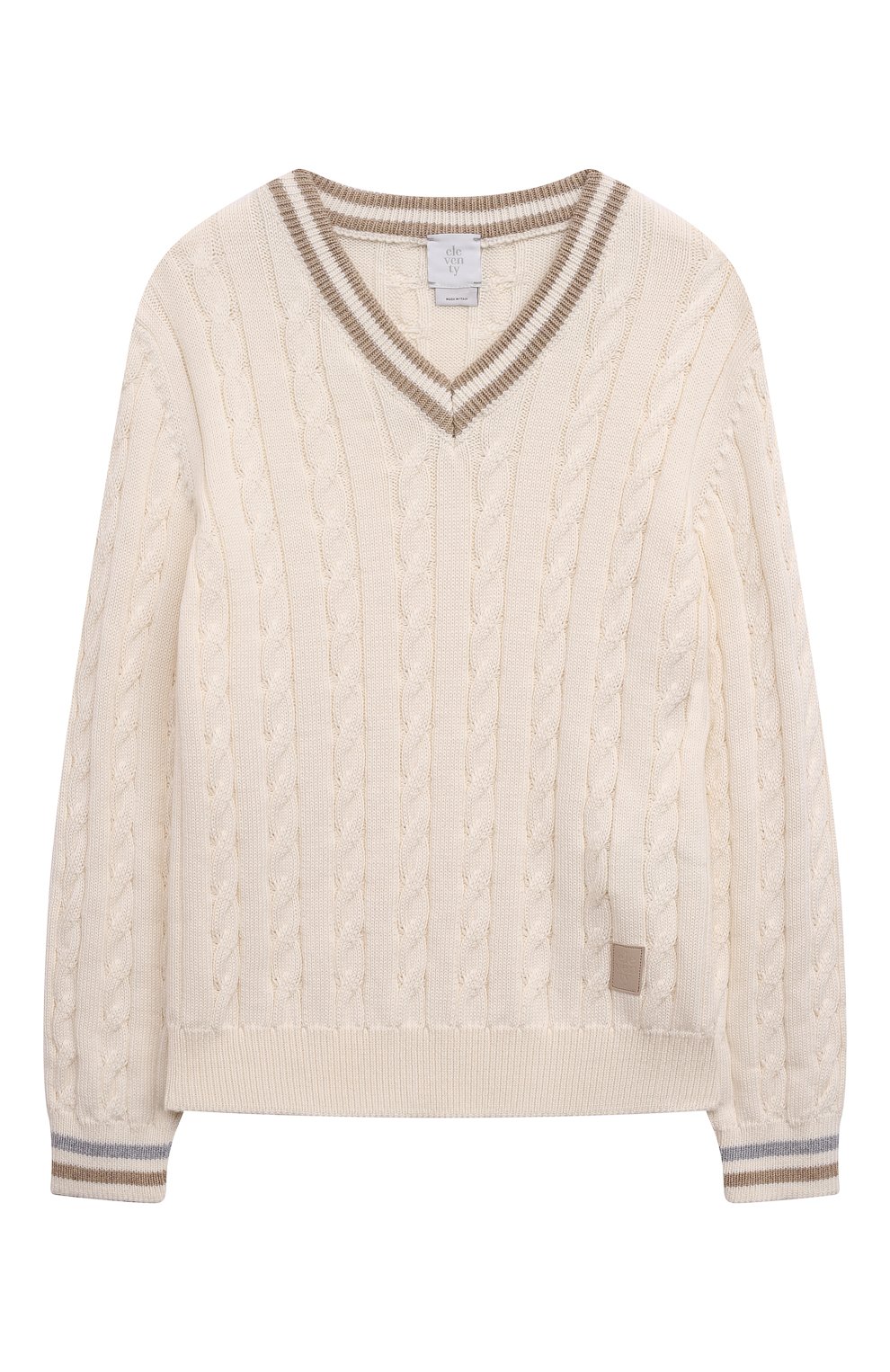 Хлопковый пуловер ELEVENTY, арт. ES9P00/X0003/2-10, фото 1