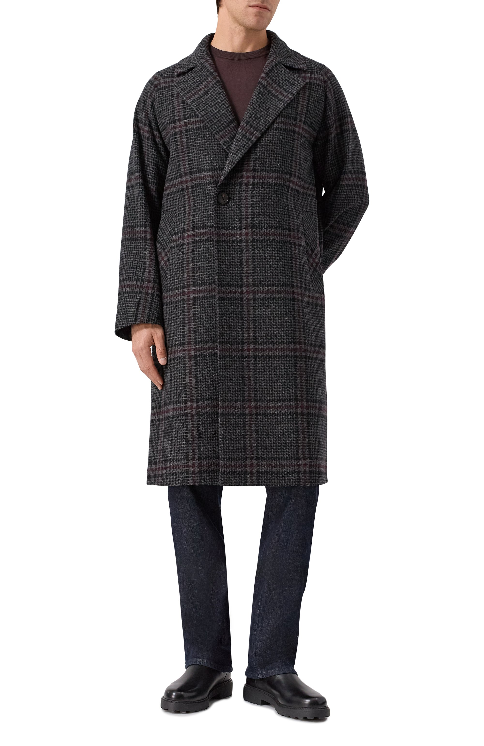 Шерстяное пальто HEVO, арт. SURB0 NQ 140/I733, фото 2