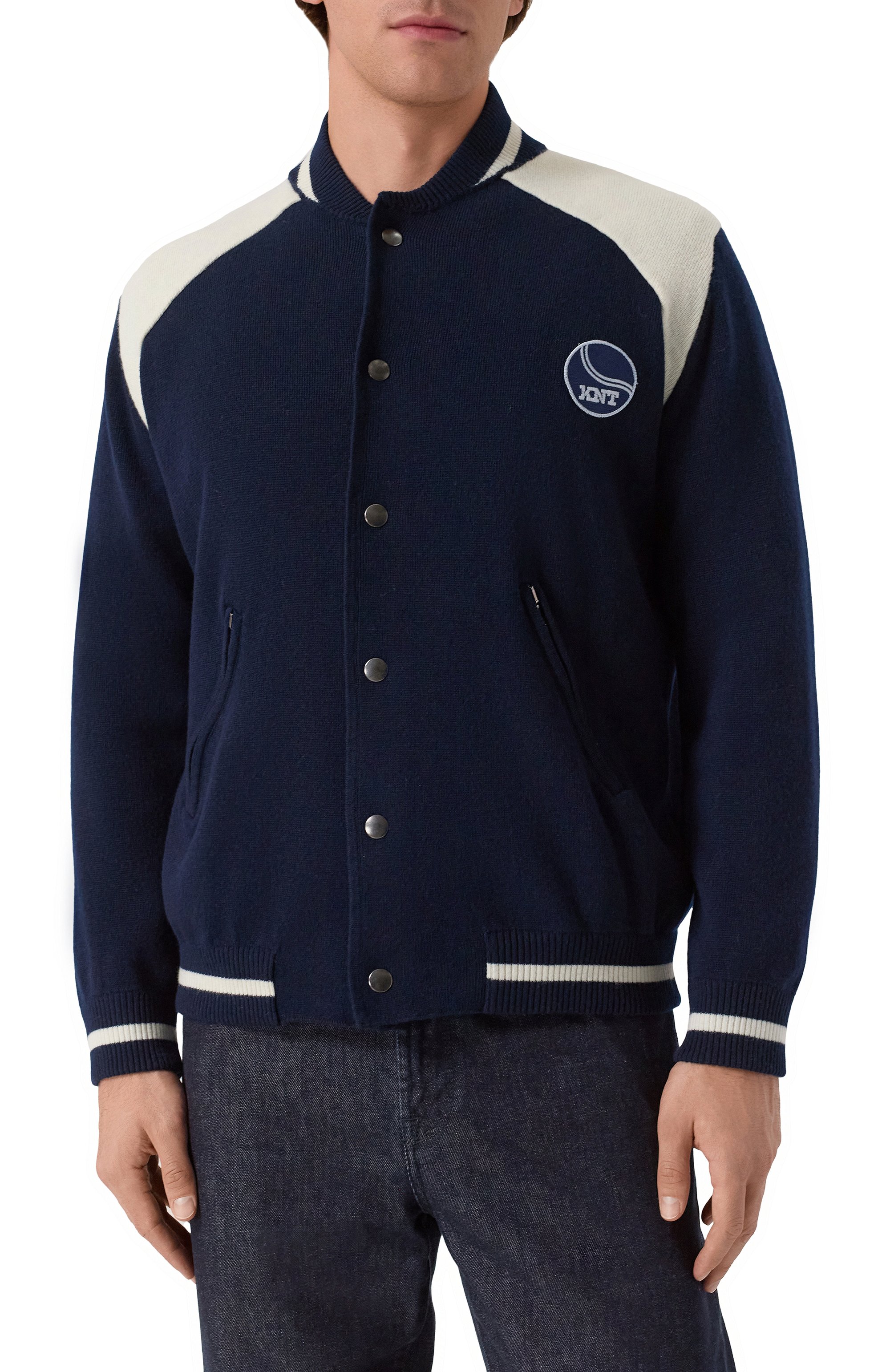 Шерстяной бомбер KITON, арт. UMM069703, фото 3