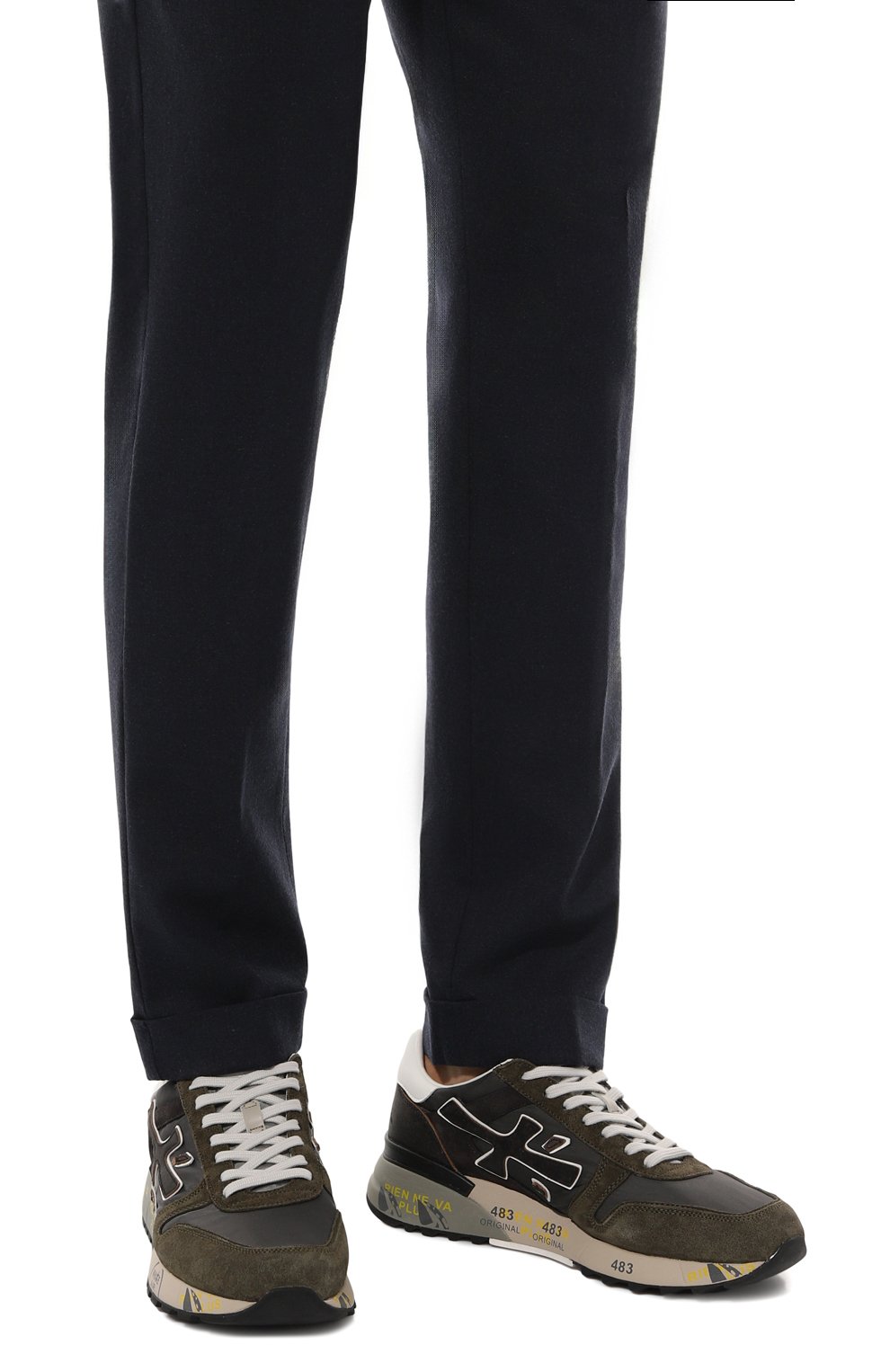 Комбинированные кроссовки mick PREMIATA, арт. MICK/VAR 6417, фото 3