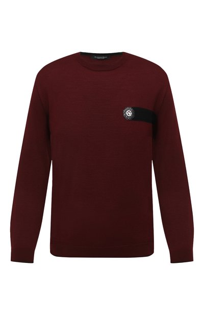 Мужской джемпер с отделкой из кожи аллигатора STEFANO RICCI, арт. K606312AG1/F22465