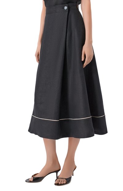 Льняная юбка AGNONA, арт. TG1108E/U3034E, фото 3