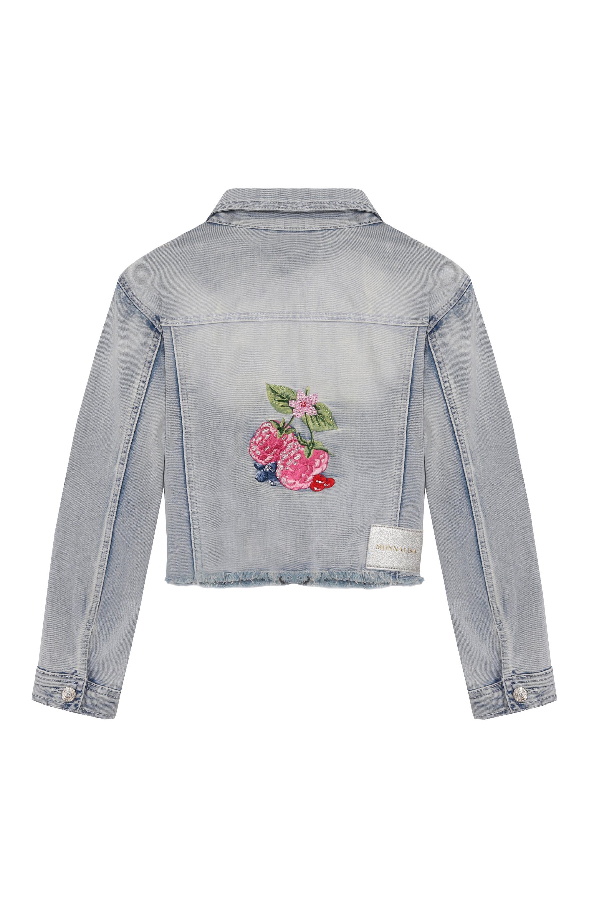 Джинсовая куртка MONNALISA, арт. 19E103, фото 2