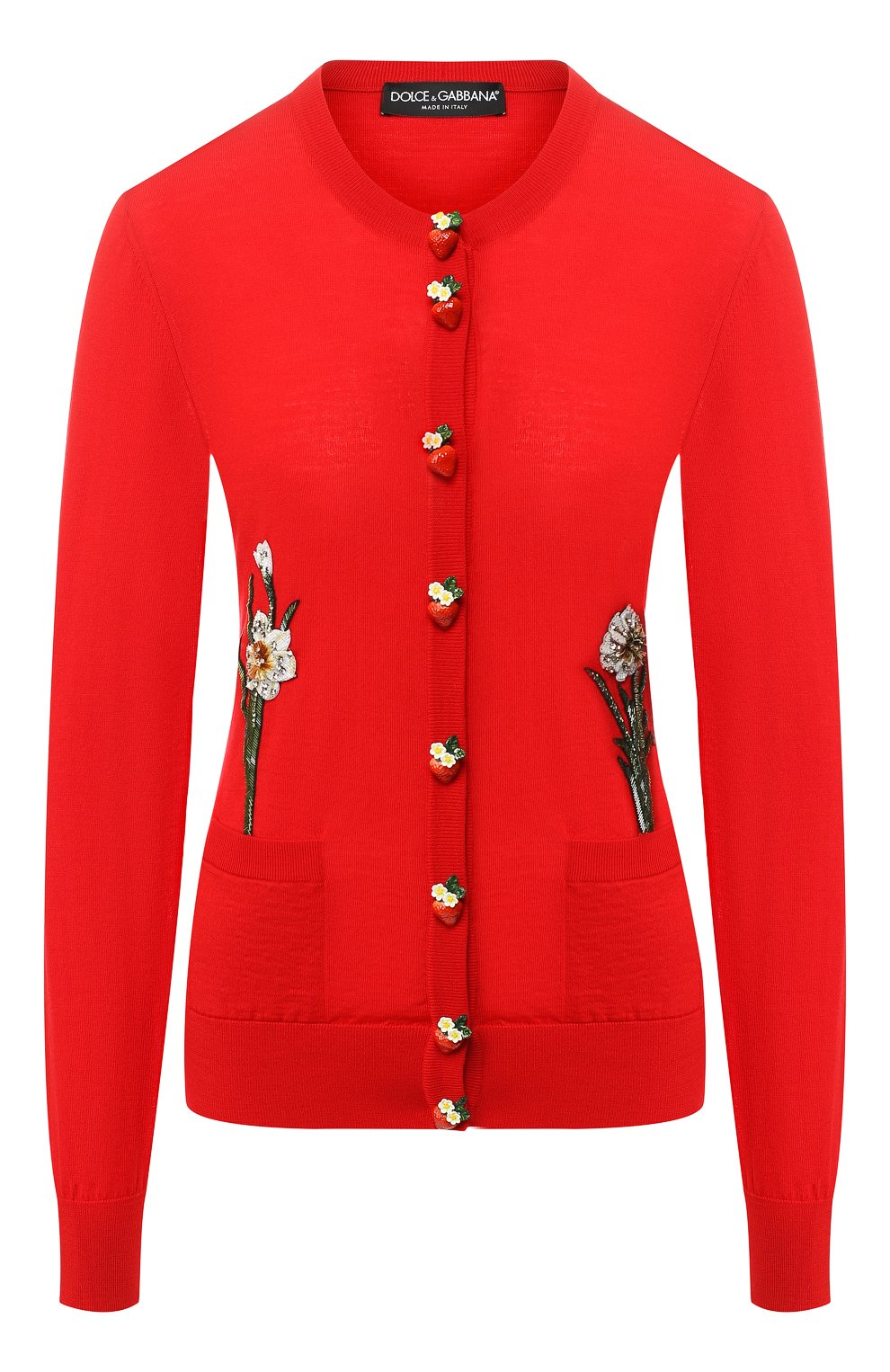Шерстяной кардиган с декоративными пуговицами DOLCE & GABBANA, арт. FX054Z/JAVHM, фото 1
