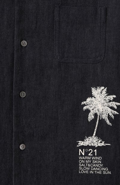 Джинсовая рубашка N21, арт. N2102S/N0408, фото 3