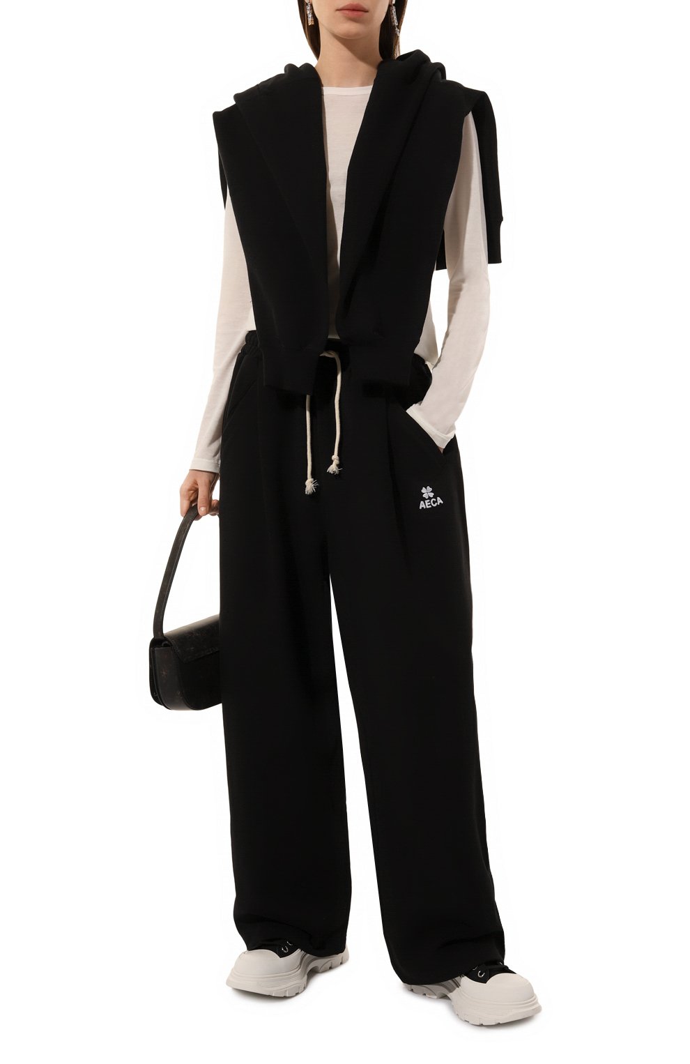 Хлопковые брюки AECA WHITE, арт. FWCMFWBDBSLSO005C0, фото 2