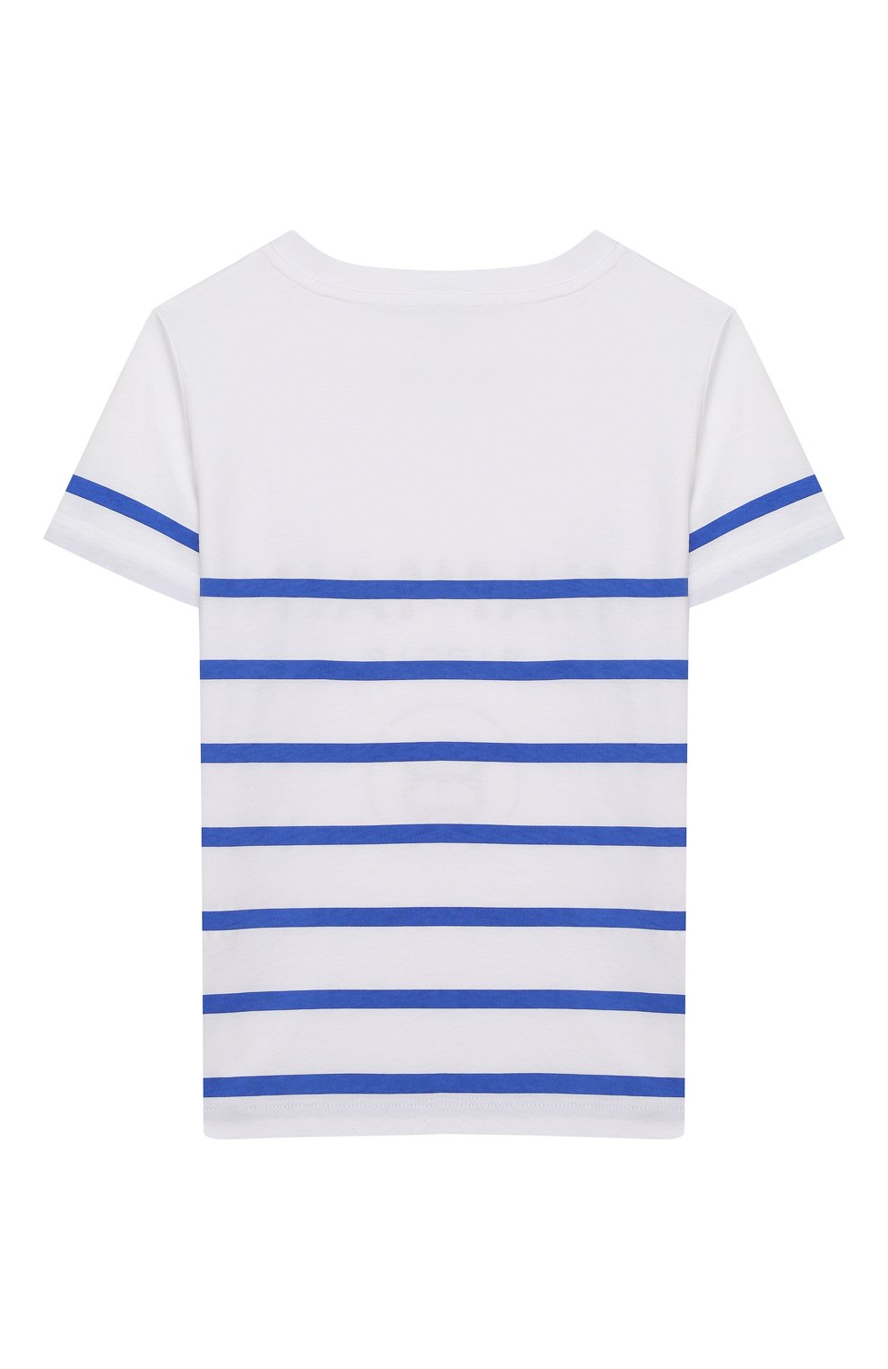 Хлопковая футболка BALMAIN разноцветного цвета по цене 15800 руб., арт. 6M8731/MX030/4-10, фото 2 Хлопковая футболка BALMAIN, арт. 6M8731/MX030/4-10, фото 2