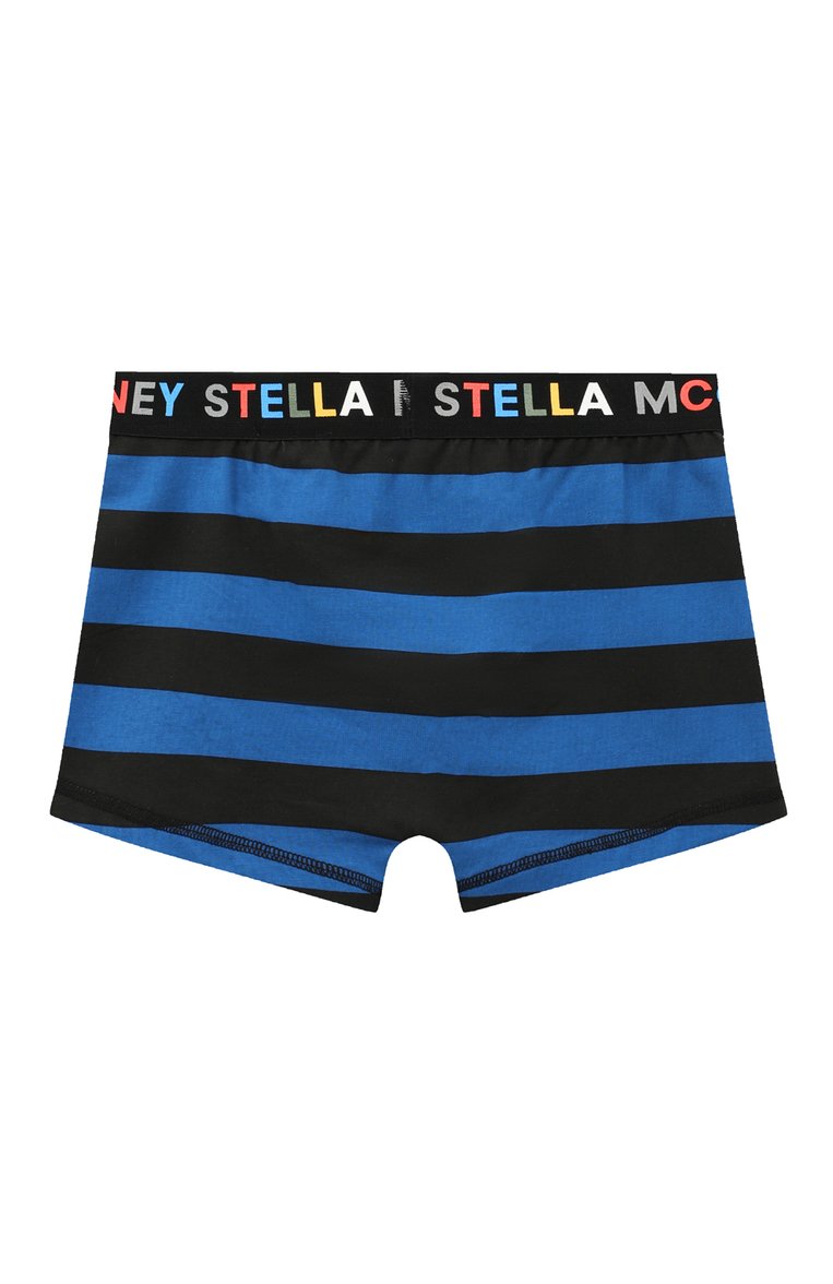 Детские комплект из двух боксеров STELLA MCCARTNEY разноцветного цвета, арт. TT0P19 | Фото 6 (Материал внешний: Хлопок; Рукава: Короткие; Автоматизация ТО: Проставлено; Автоматизация состава: Проставлено)